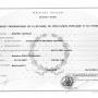 Certificate of La Maison du Plein Air