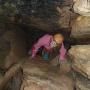 Speleology - Underground river of la Clujade - 9