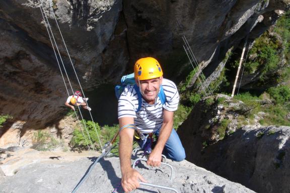 Via Ferrata - Liaucous via ferrata 